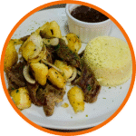 Carne de Sol com Mandioca