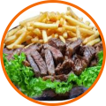 Picanha com Batata Frita