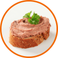 Patê de atum com torrada